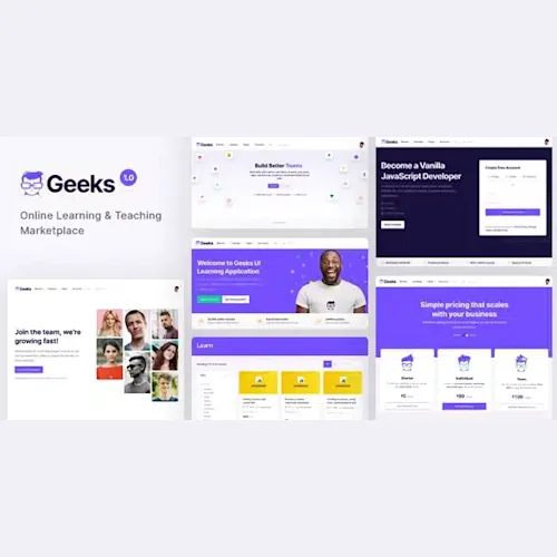 Geeks – Online Learning Marketplace WordPress Theme
