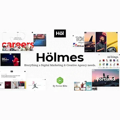 Holmes – Digital Agency Theme