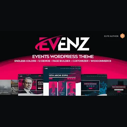 Evenz – Conference and Event WordPress Theme