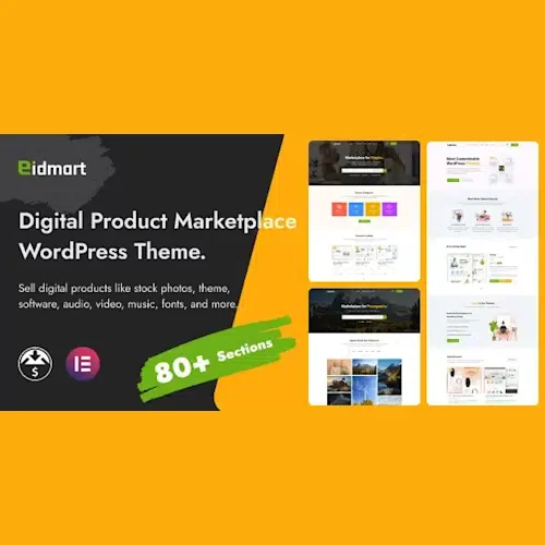 Eidmart Digital Marketplace WordPress Theme