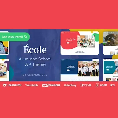 Ecole – Education & School WordPress Theme
