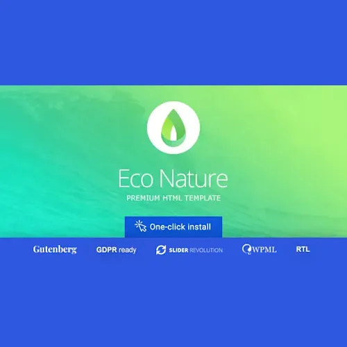 Eco Nature – Environment & Ecology WordPress Theme