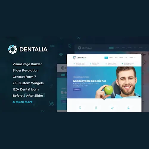 Dentalia – Dentist & Medical WordPress Theme