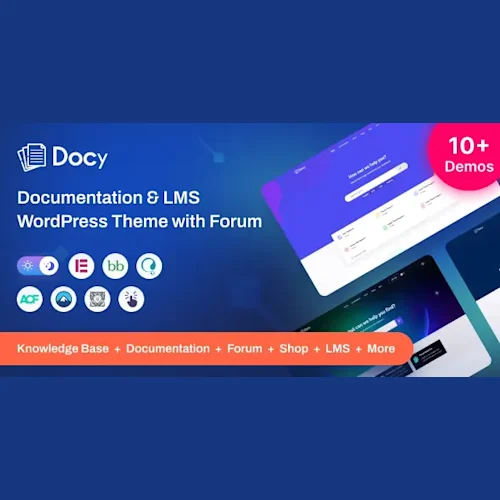 Docy – Premium Documentation, Knowledge Base & LMS WordPress Theme