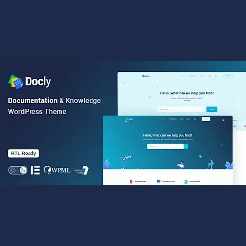 Docly – Documentation and Knowledge Base WordPress Theme