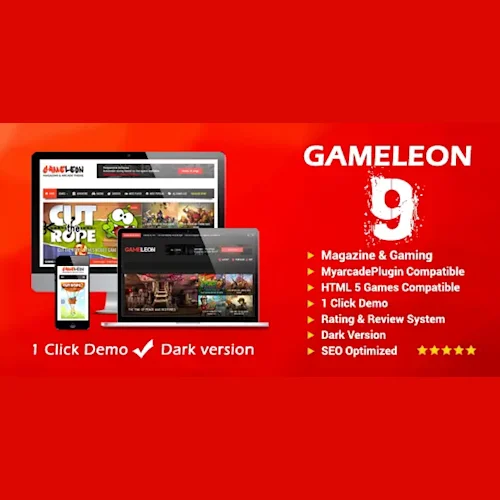 Gameleon – WordPress Arcade Theme & News Magazine