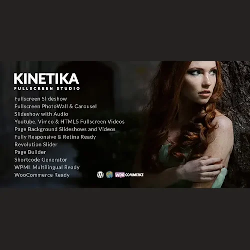 Kinetika Photography Theme for WordPress