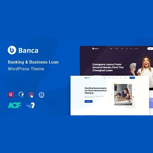 Banca – Banking, Finance & Business Loan WordPress Theme