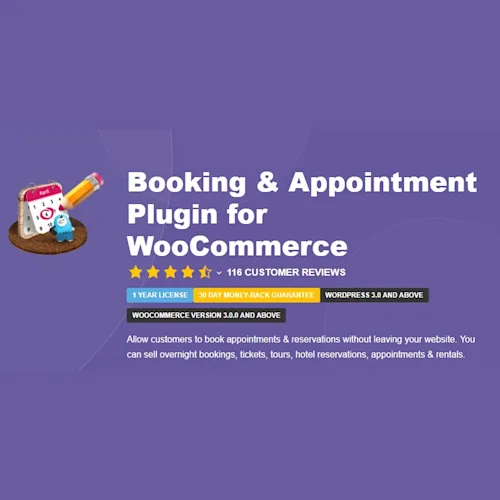 Booking & Appointment Plugin for WooCommerce