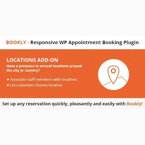 Bookly Locations WordPress Plugin