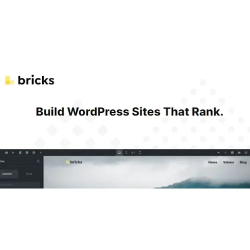 Bricks Theme with Built-In Builder