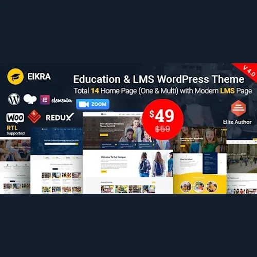 Eikra – Education WordPress Theme