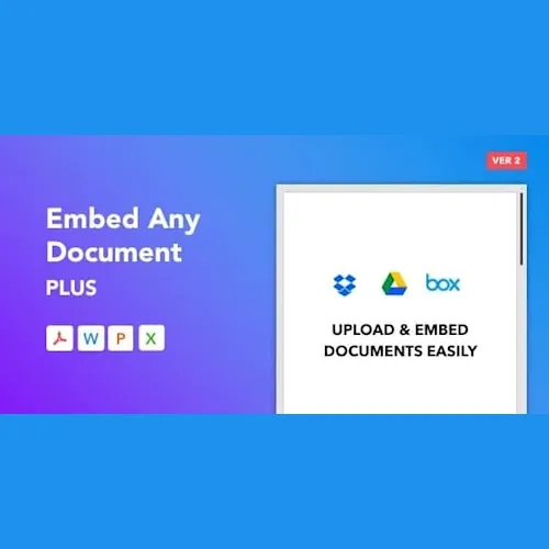 Embed Any Document Plus – WordPress Plugin