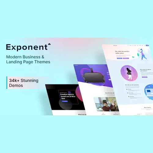 Exponent – Modern Multi-Purpose Business WordPress Theme