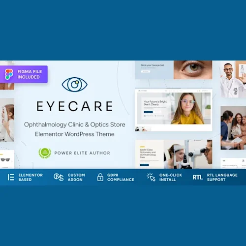Eye Care - Family Optometrist WordPress Theme