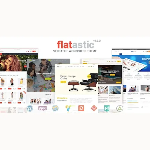Flatastic Versatile Multi Vendor WordPress Theme