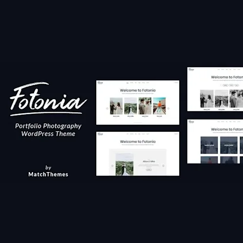 Fotonia - Portfolio Photography Theme for WordPress