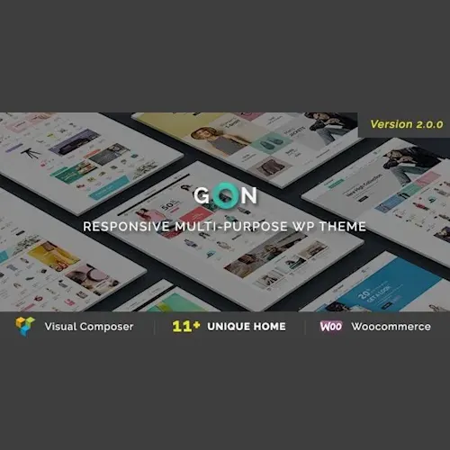 Gon | Responsive Multi-Purpose WordPress Theme
