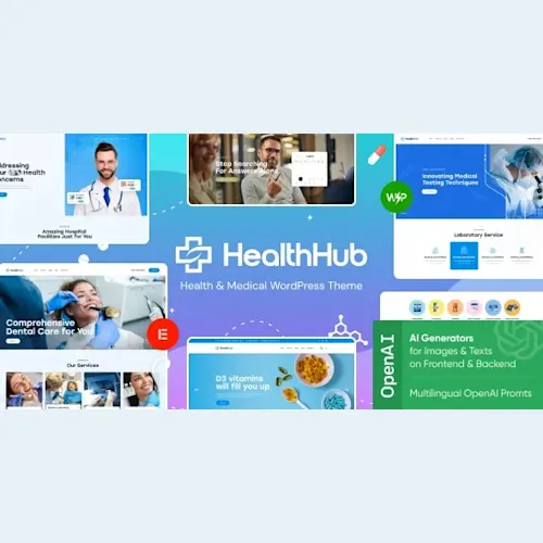 HealthHub – Health & Medical WordPress Theme