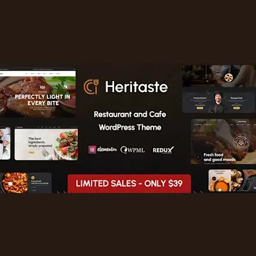 Heritaste – Restaurant WordPress Theme