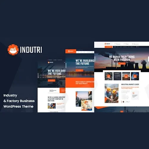Indutri - Factory & Industrial WordPress Theme