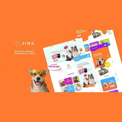 Jinx Pet Shop & Veterinary WooCommerce Theme