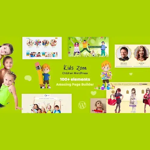 Kids Zone Children & Kids WordPress Theme