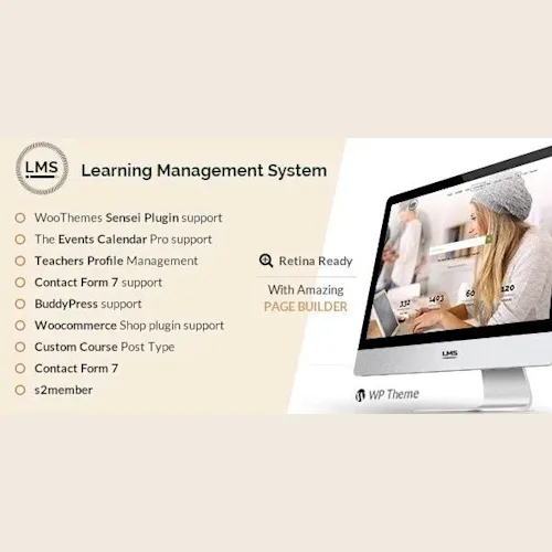 LMS – Learning Management System Education WordPress Theme