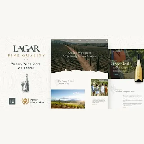Lagar – Winery Wine Shop WordPress Theme