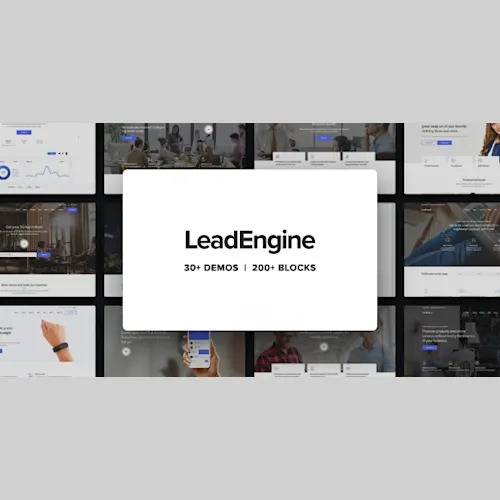LeadEngine – Multi-Purpose WordPress Theme with Page Builder