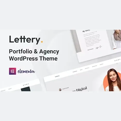 Lettery – Elementor Portfolio Agency Theme