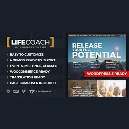 Life Coach WordPress Theme