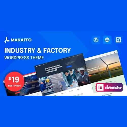 Makaffo - Industry & Factory WordPress Theme
