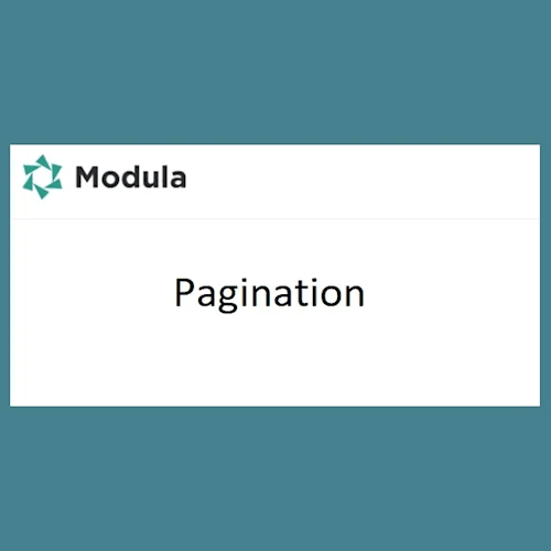 Modula Pagination Addon for WordPress Galleries