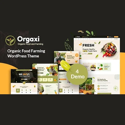 Orgaxi - Organic Food and Farm WordPress Theme