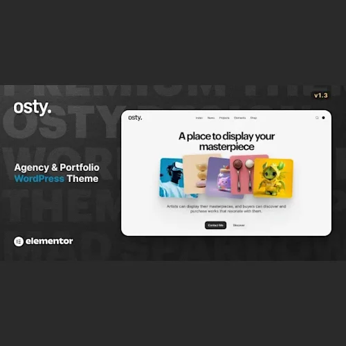Osty – Creative Agency and Portfolio Theme