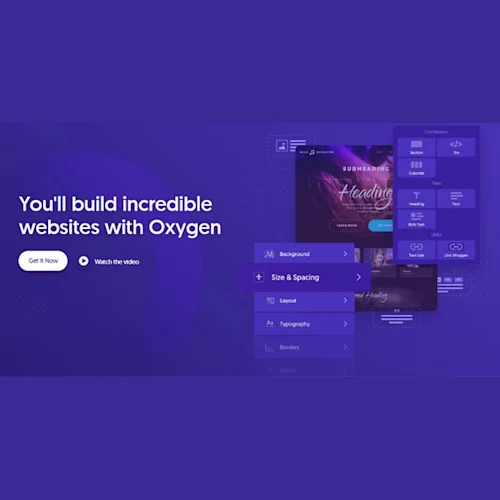 Oxygen – The Visual Website Builder