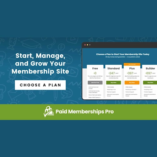 Paid Memberships Pro – Advanced Membership Plugin for WordPress