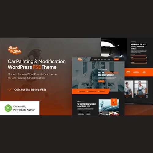 PaintMyRide – Car Painting & Modification Theme