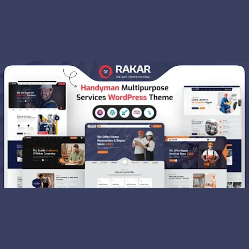 Rakar - Multipurpose Services WordPress Theme