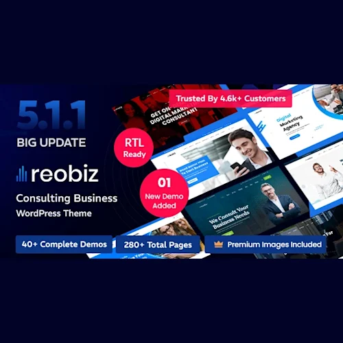 Reobiz – Consulting Business WordPress Theme