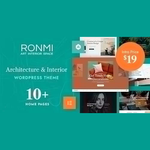 Ronmi – Architecture and Interior Design WordPress Theme