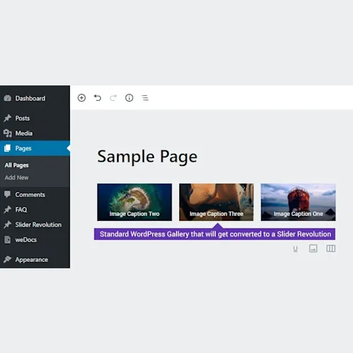 Slider Revolution Gallery Add-On