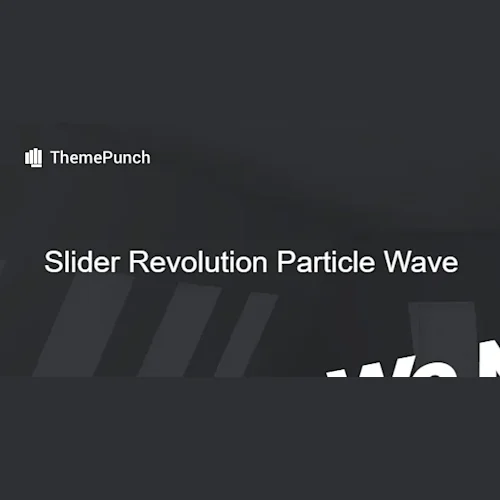 Slider Revolution Particle Wave Addon