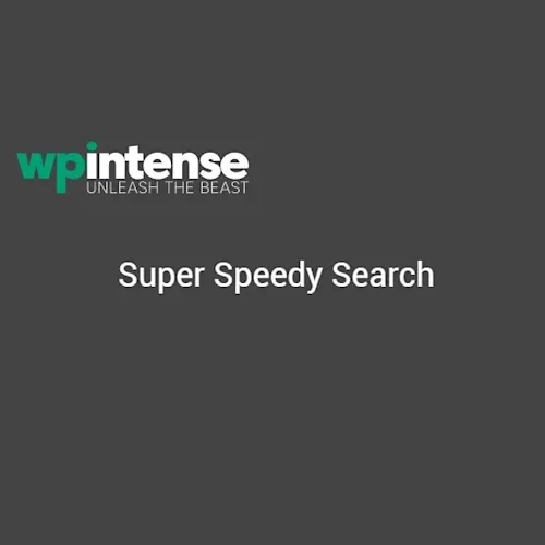 Super Speedy Search – Advanced WordPress Search Plugin