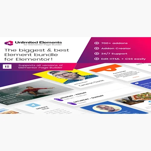 Unlimited Elements for Elementor Pro