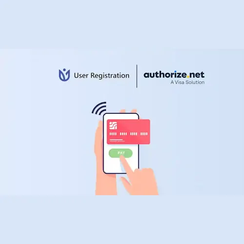 User Registration Authorize.Net Integration