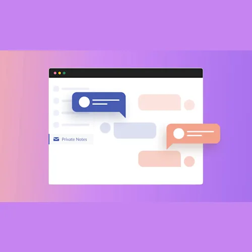 User Registration Private Notes