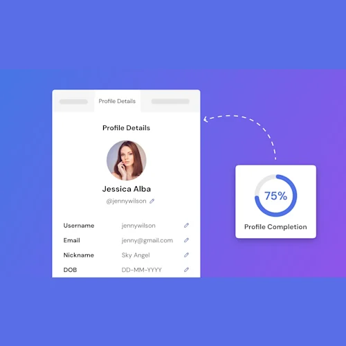 User Registration Profile Completeness