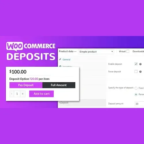 WooCommerce Deposits Plugin